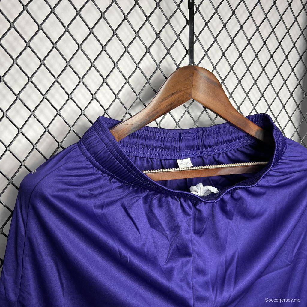 24/25 شورت ريال مدريد × Y3 بنفسجي إصدار خاص من ريال مدريد × Y3
