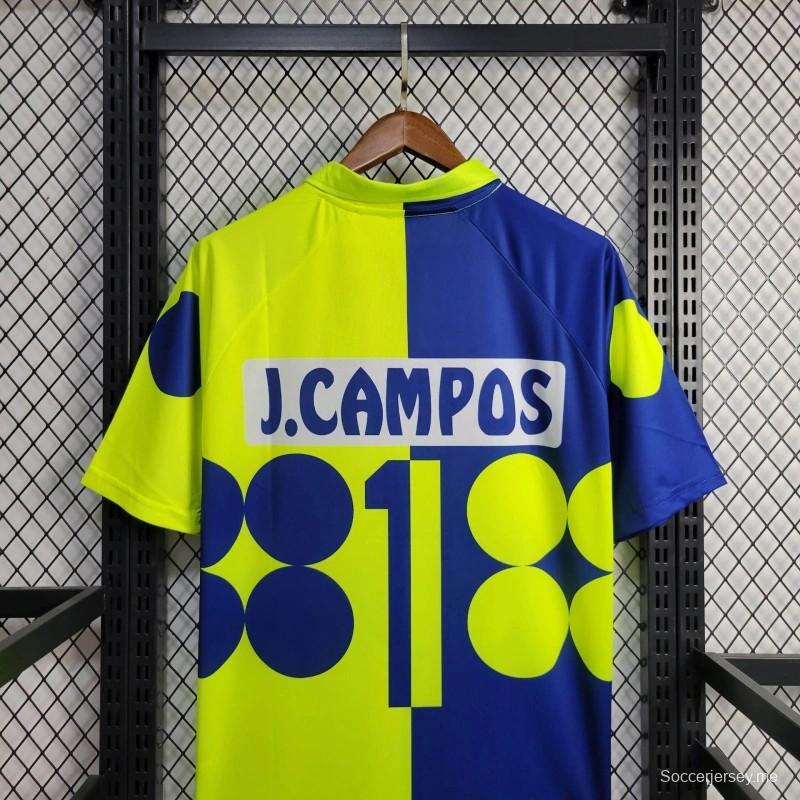 قميص المنتخب المكسيكي القديم 1998 حارس مرمى منتخب المكسيك كامبوس 1 أصفر اللون أصفر اللون
