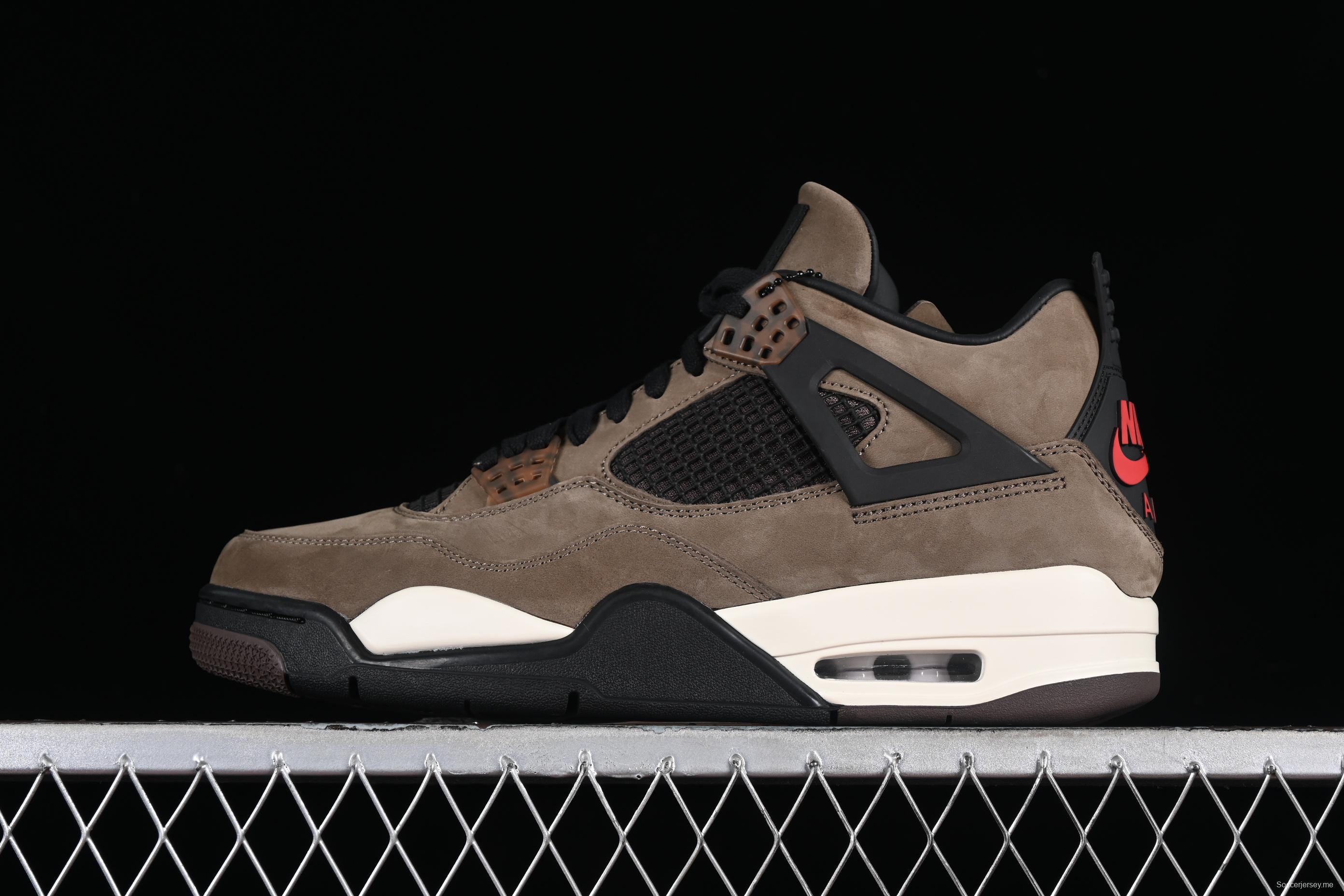 Nike Air Jordan 4 Retro TS Suede Brown - AJ4