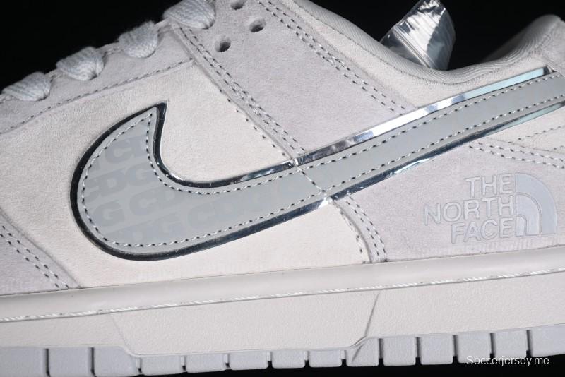 Nike Dunk Low The North Face CDG Collaboration - Light Grey Skateboarding Shoes - DQ1098-338