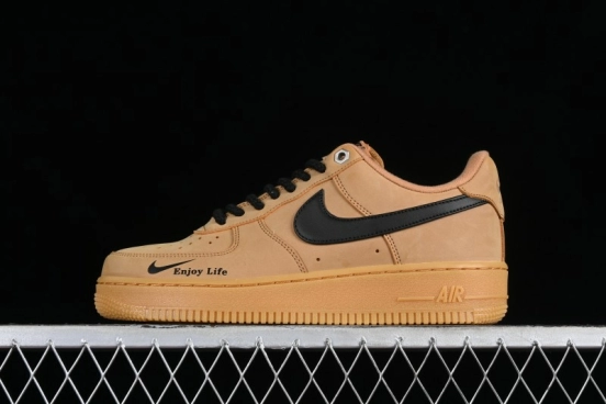 Nike Air Force 1 '07 Low Wheat Low-Top Sneakers - FZ7372-200