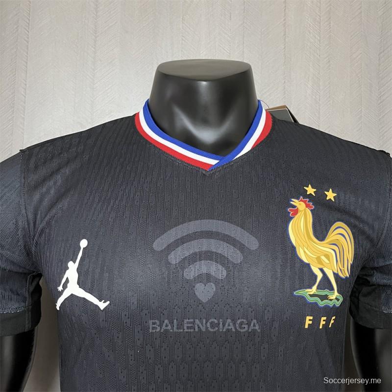 2024 إصدار 2024 لاعب فرنسا أسود
