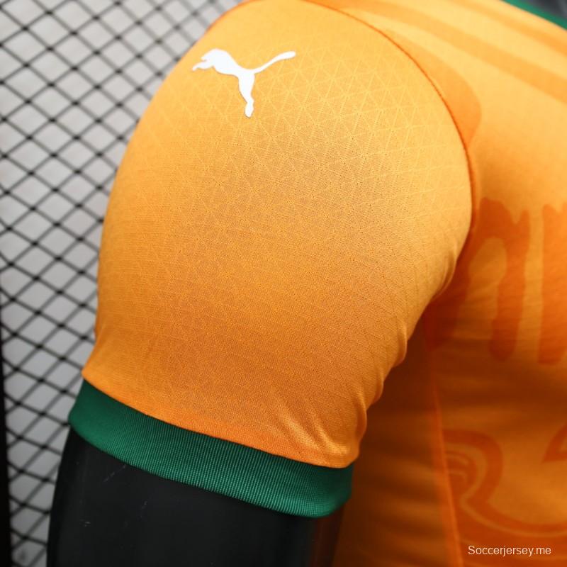 نسخة اللاعب 2024 القميص الأساسي 2024 IVORY COAST COAST