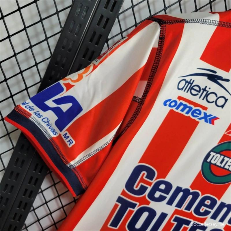 قميص ريترو 02/03 قميص فريق تشيفاس جوادالاخارا الأمريكي على أرضه