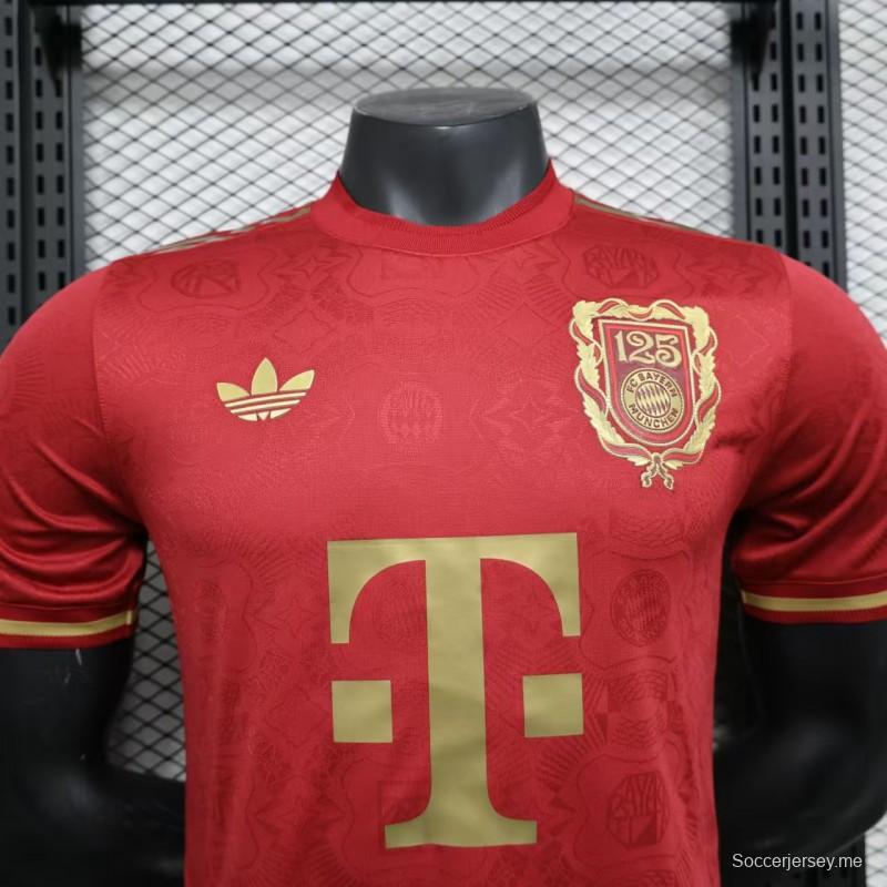 إصدار اللاعب 25/26 قميص بايرن ميونخ للذكرى 125 لتأسيسه