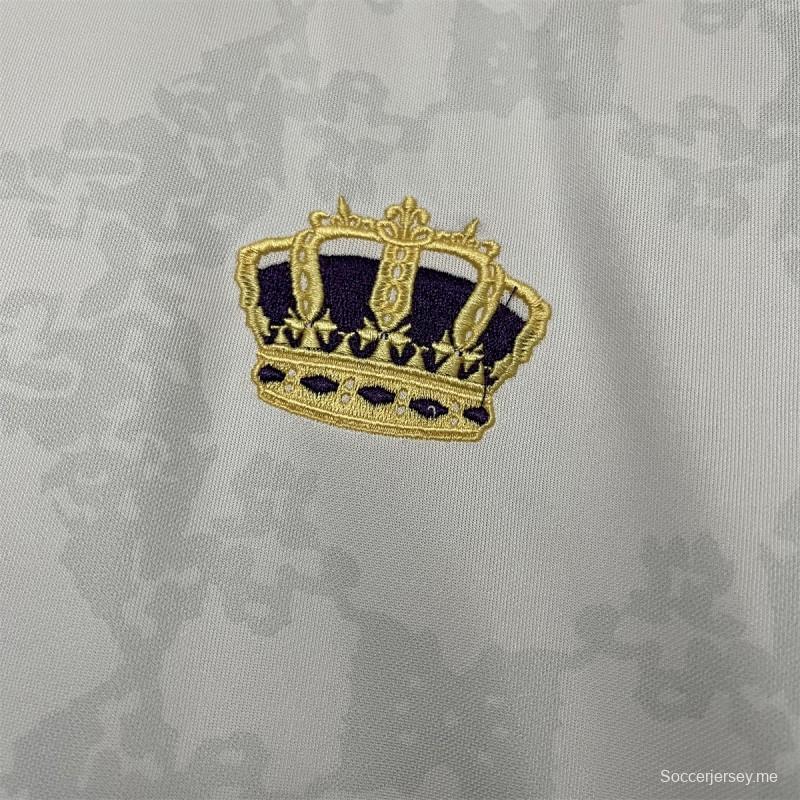 2024 البرتغال فاصلة بيضاء اللون الأبيض سيو جيرسي 2024