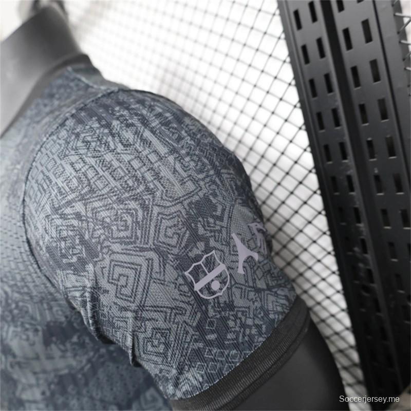 إصدار 25/26 قميص الأرجنتين الأسود الخاص باللاعبين 25/26