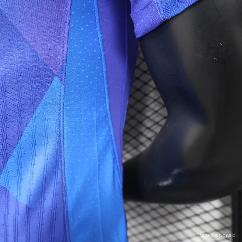 نسخة 25/26 قميص أزرق برازيلي إصدار 25/26