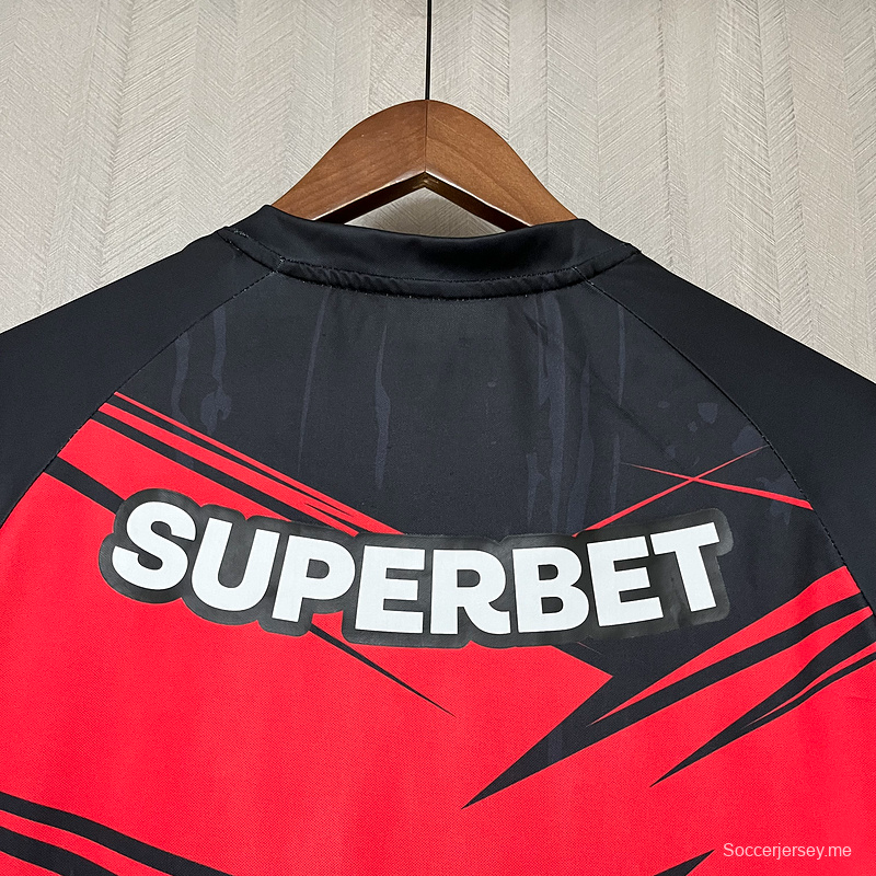 25/26 ساو باولو حارس مرمى ساو باولو خارج الملعب قميص S-XXXXL