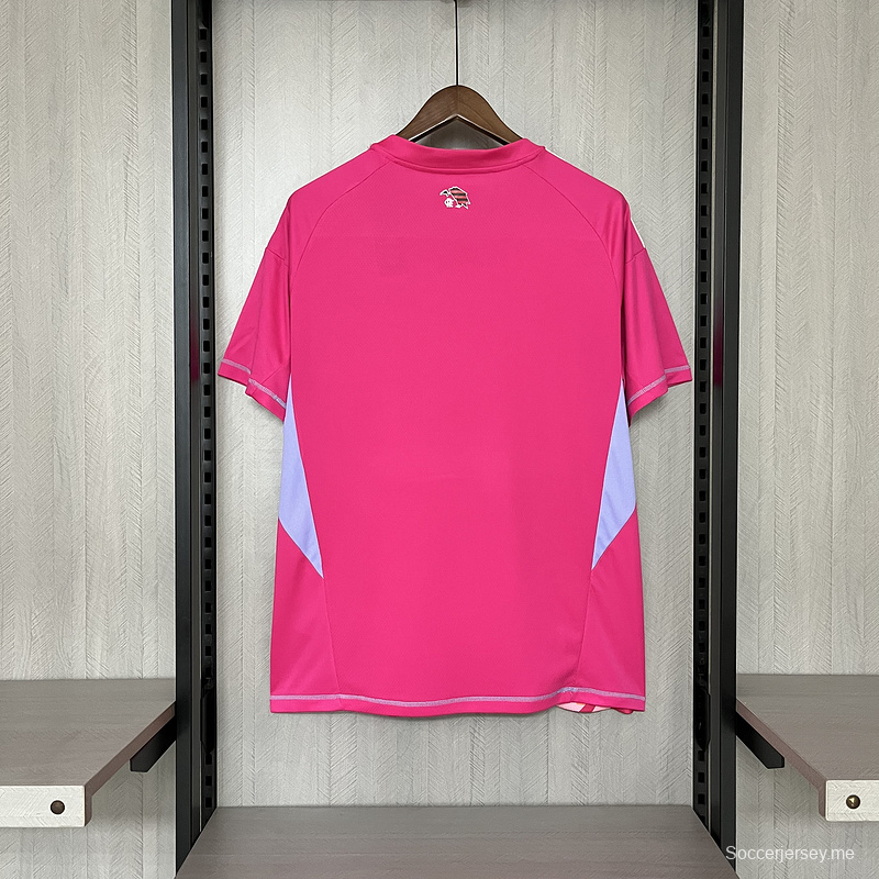 25/26 حارس مرمى فلامنجو فلامنجو قميص وردي S-XXXXL