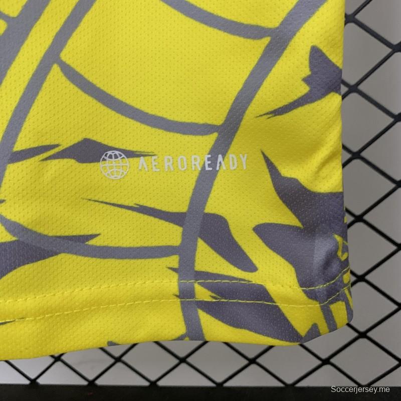 25/26 قميص ريال مدريد الأصفر الخاص 25/26