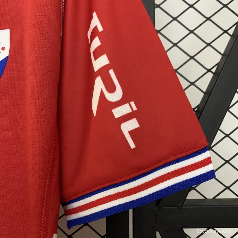 25/26 قميص أوروجواي أتلتيكو ناسيونال الأحمر