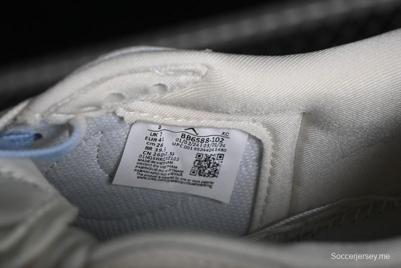 Nike SB Dunk Low Supreme Anniversary Edition Customized Low-Top Casual Sneakers in Off-White and Blue - BB6588-102