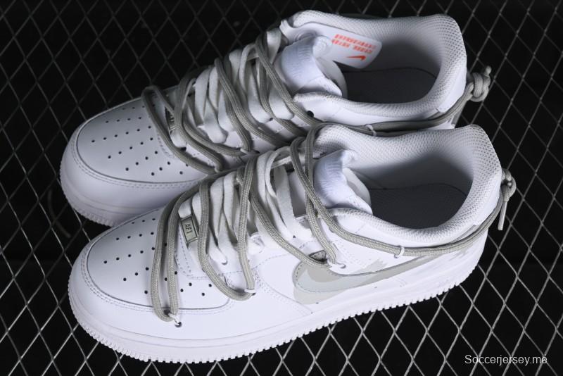 Nike Air Force 1 '07 Low Custom Anime Theme Spray-Painted Swoosh Casual Sneakers - ZH0316-016