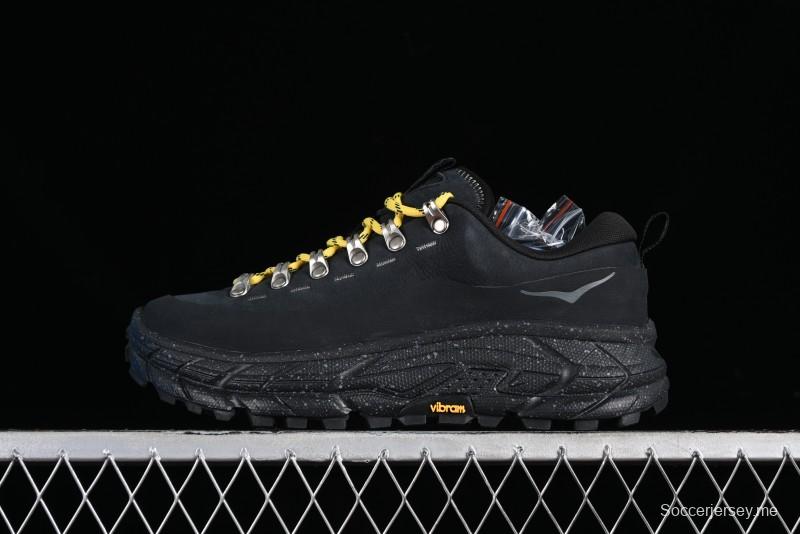 HOKA ONE ONE Tor Summit Low-Top Running Shoes with Geometric Cushioning for Stability and Traction - 1147952 BBLC