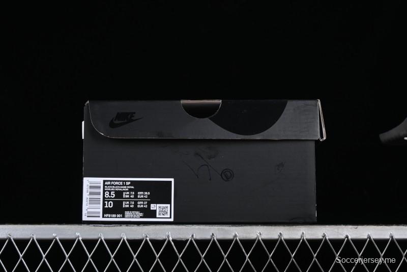 Nike Air Force 1 '07 Low Casual Sneakers with Full-Length Air Cushion - HF8189-001