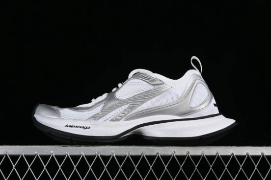 Balenciaga Circuit Lightweight Distressed Print Round-Toe Fashion Casual Shoes - WFLGY0523