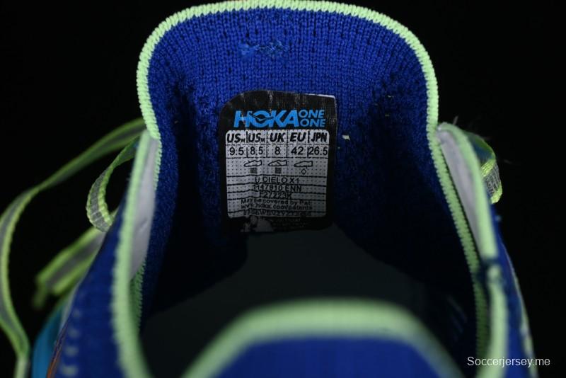 Hoka One One Cielo X1 Professional Racing Cushioned Anti-Slip Durable Training Running Shoes - 1147910 ENN