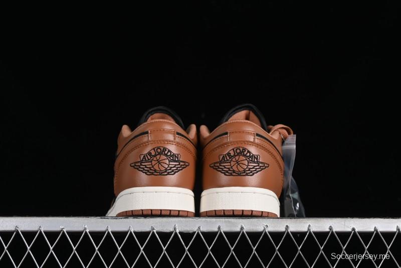 Nike Air Jordan 1 Low AJ1 Black Mocha Casual Sneakers - DC0774-021
