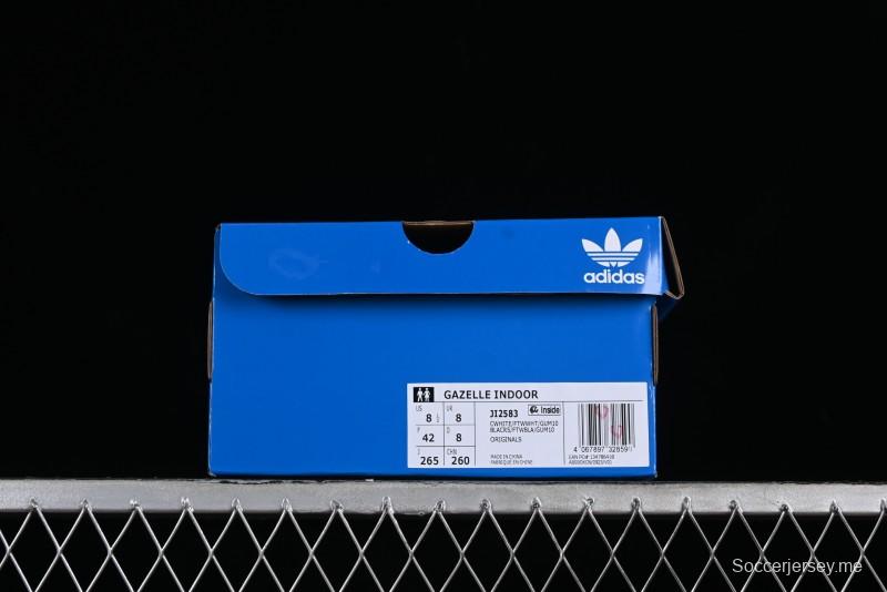 Adidas Originals Gazelle Indoor JI2583 Retro Casual Low-Top Sneakers with Non-Slip and Wear-Resistant Sole