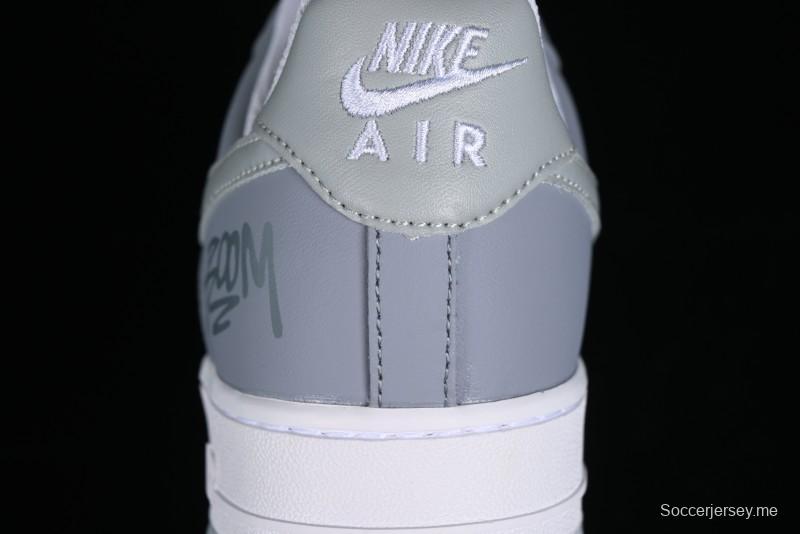 Nike Air Force 1 '07 Low Casual Sneakers with Full-Length Air Cushion - FJ4146-111