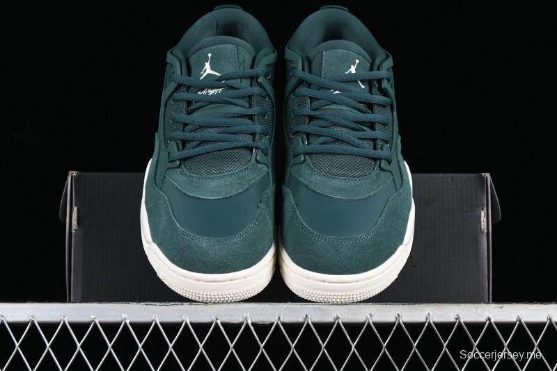 Nike Air Jordan 4 Remastered Military Green Retro Sneakers - FQ7940-300