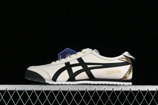 Onitsuka Tiger Mexico 66 Low-Top Leather Running Shoes - 1183B493-100