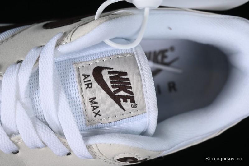 Nike Air Max 1 Retro Running Shoes with Half-Sole Air Cushion - DZ2628-004