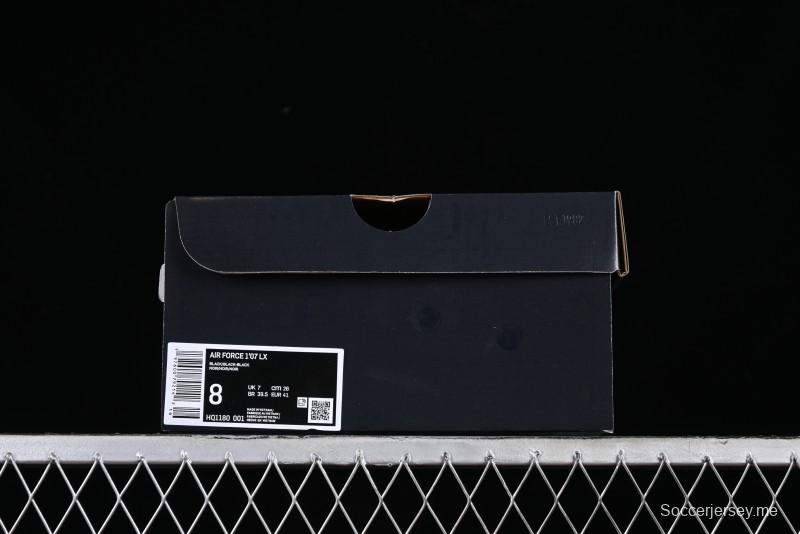 Nike Air Force 1 '07 Low Silver Swoosh Casual Sneakers - HQ1180-001