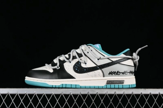Nike Dunk Low Panda Prank Star Trek SB Strap Low-Top Casual Sneakers - DV0833-101