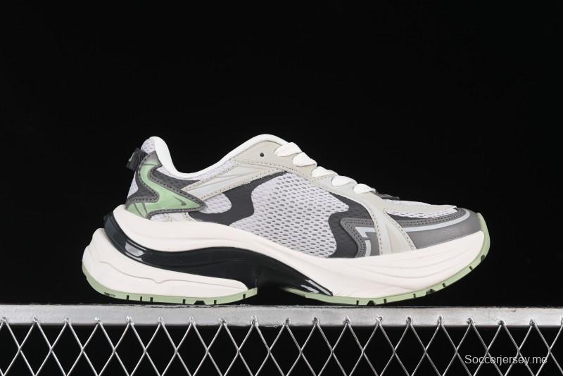 New York Yankees MLB Bigball Chunky Curve Thick Sole Casual Sneakers - 3ARNSPL4N50GRS