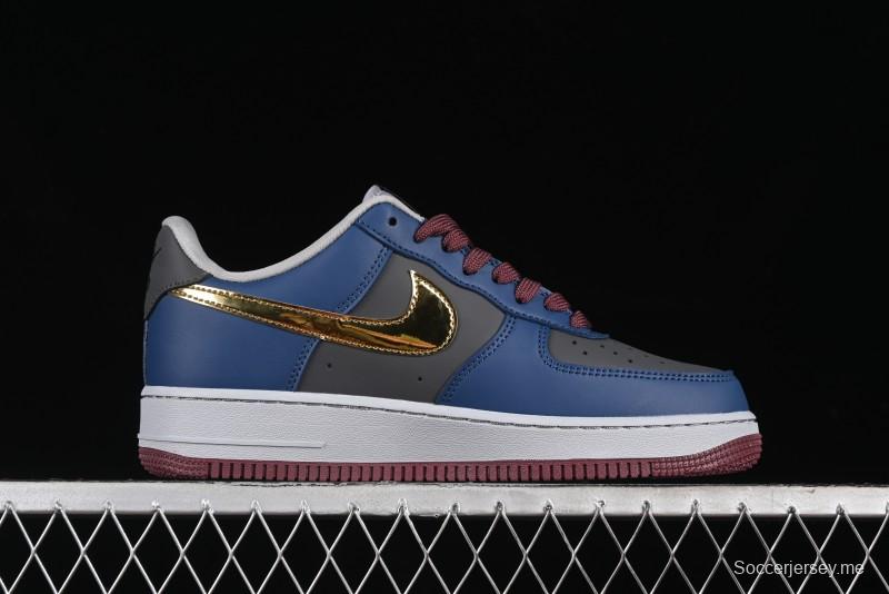 Nike Air Force 1 '07 Low Sun Black Myth Wukong Themed Casual Sneakers - CW2288-111