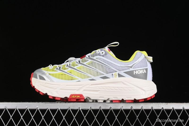 Hoka Mafate Three 2 Ultra-Lightweight Cushioned Trail Running Shoes - 1153931 WNN