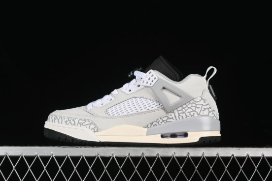 Nike Jordan Spizike Low AJ Hybrid Elements All Black Crackle Casual Sneakers - HQ1191-011