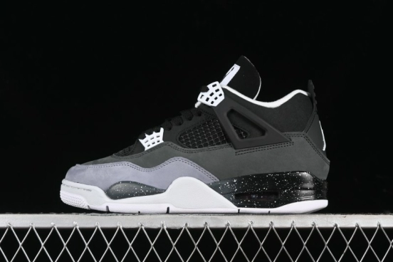 Nike Air Jordan 4 Retro Basketball Shoes Fear Pack - FQ8138-002