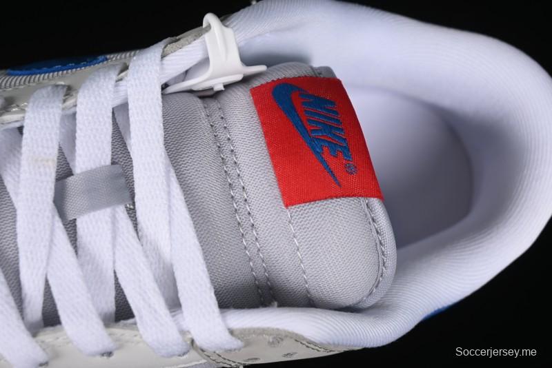 Nike Dunk Low SB Silver Surfer Skateboarding Shoes with Metallic Silver Upper - HF0391-001