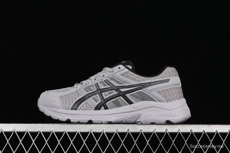 Asics Gel-Contend 4 Low-Top Breathable Running Shoes with Rearfoot Gel Cushioning - T8D4Q-032