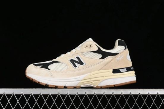 New Balance Made In USA M993 Series Classic Retro Casual Running Shoes - U993WS