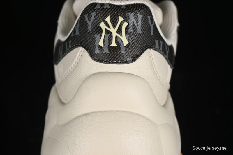 New York Yankees MLB Bigball Chunky Embo Monogram Thick Sole Sandals - 3ASHBEM4N50IVS