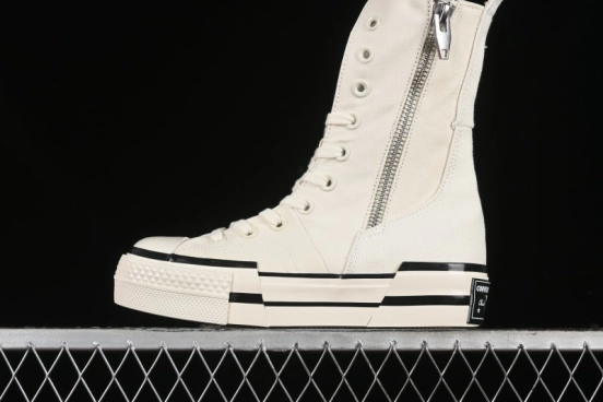 Converse Chuck 70 Plus X-High Deconstructed Platform Sneakers - A08261C