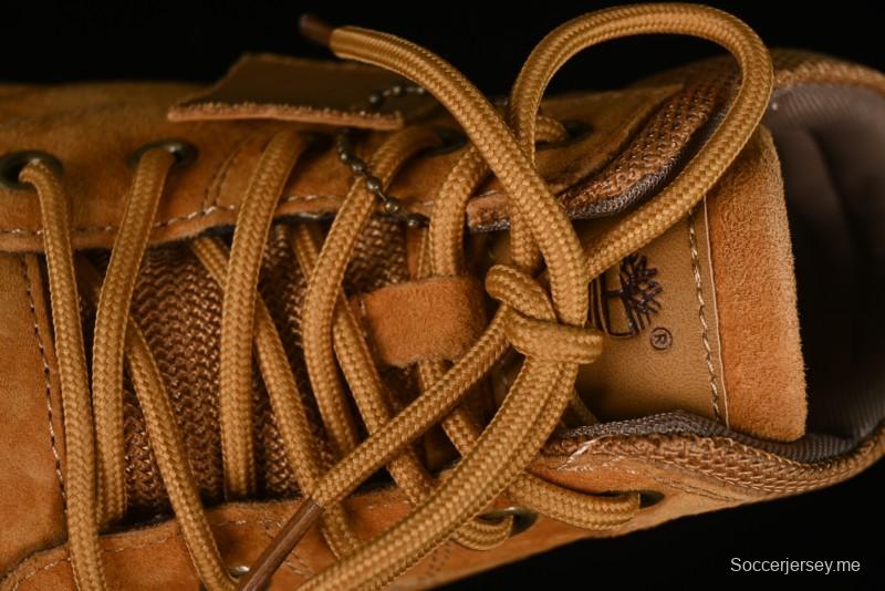 Timberland Outdoor Mid-Top Casual Martin Boots with Anti-Odor & Anti-Bacterial Insole - TB10085YELLOW