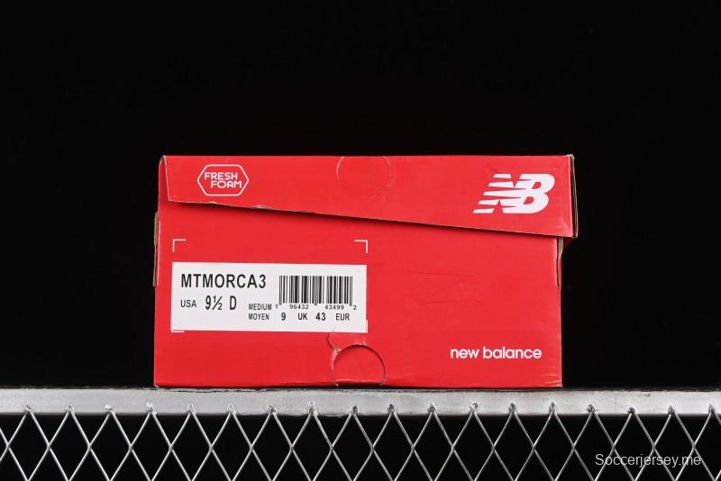 New Balance Fresh Foam X More V3TDS Low-Top Running Shoes with Durable Slip-Resistant Outsole - MTMORCA3