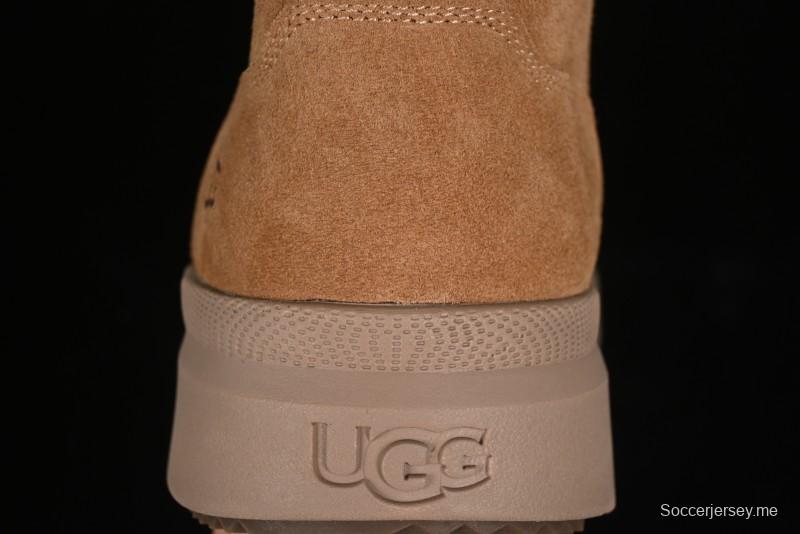 UGG Burleigh Boot Men's Lace-Up Winter Snow Boots with Lightweight Anti-Slip Combo Sole - 1153750