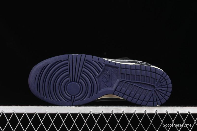 Nike Dunk Low Retro Block Street Dark Splatter Gothic Cross SB Low-top Casual Sneakers - FV8106-181