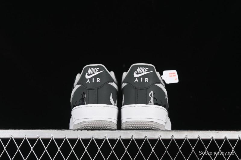 Nike Air Force 1 '07 Low "Venom Ⅱ" Marvel Series Casual Sneakers - CW6718-777