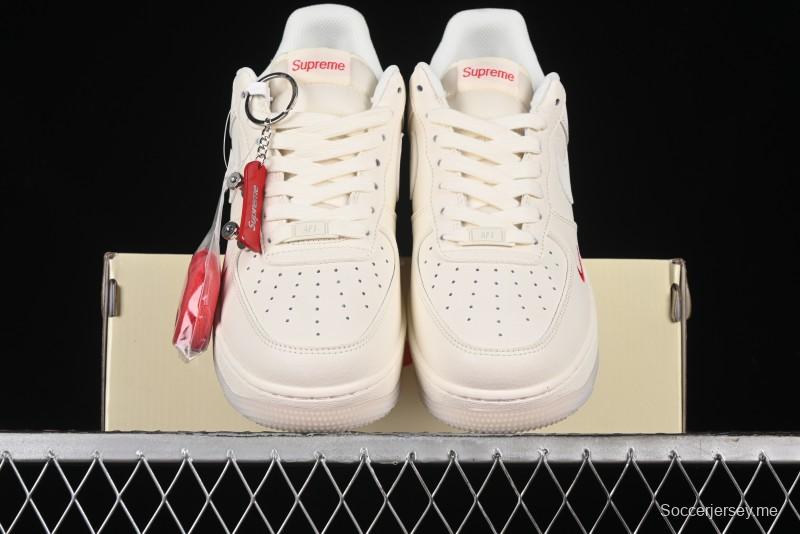 Nike Air Force 1 '07 Low Supreme White Crystal Casual Sneakers - BB7577-214