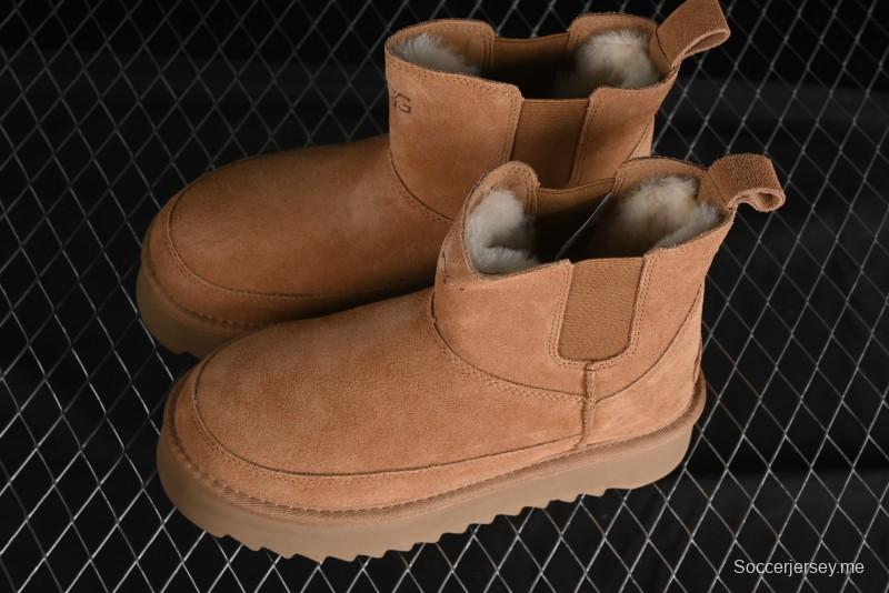 UGG Mini Bailey Button II Chelsea Boots with Chunky Platform - 1158051