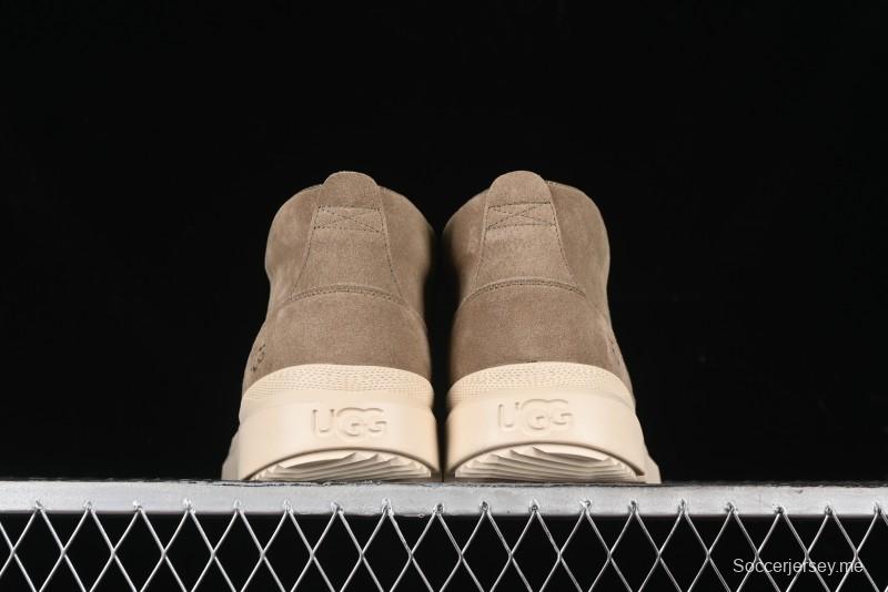 UGG Burleigh Chukka Comfort Flat Lace-Up Round Toe Casual Boots - 1151773