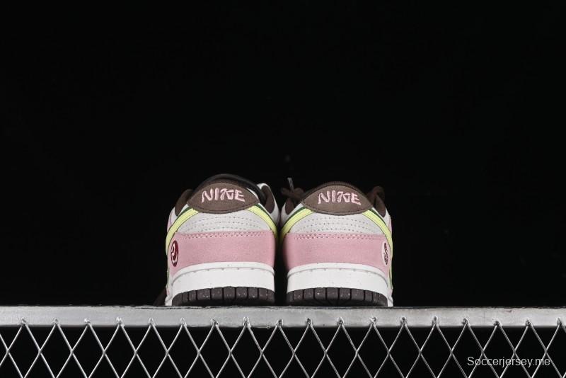 Nike Dunk Low 85 Double Swoosh Series Year of the Snake SB Low-Top Casual Skate Shoes - HV1799-161