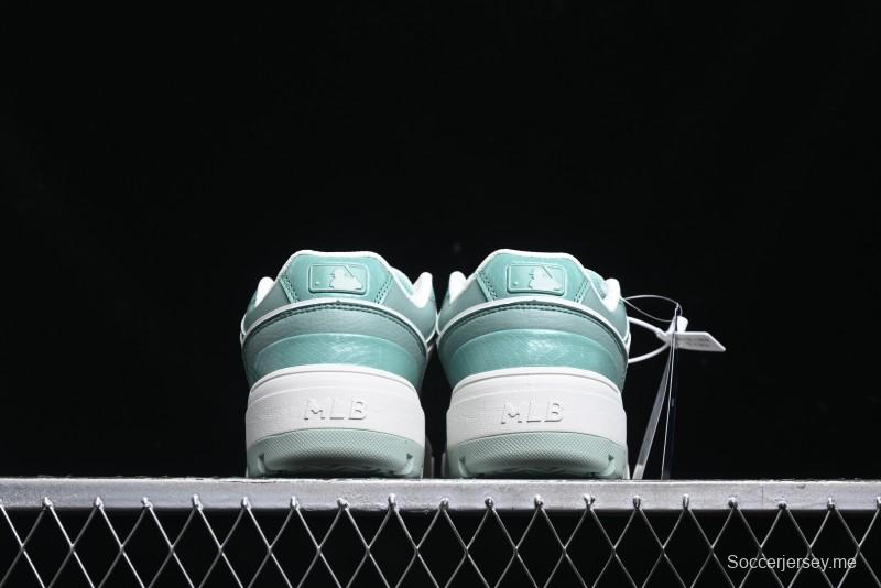 New York Yankees MLB Chunky Liner Wide Saffiano Platform Casual Sneakers - 3ASXCWN4N07MTM